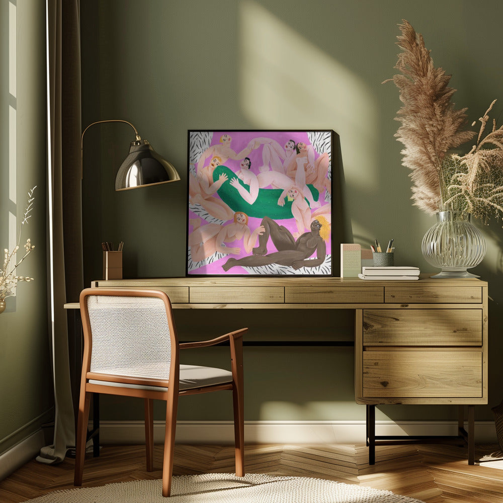 Wandkunst Cornichon d'amour