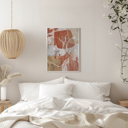 Wandbild Goldener Globus 2