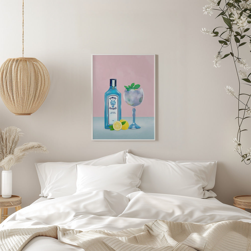 Wandbild Gin Cocktail