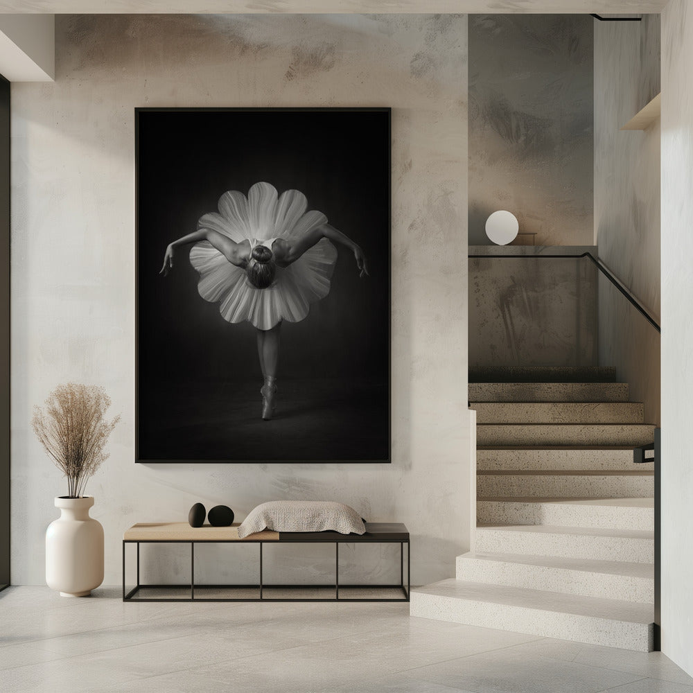 Wandbilder Blumenballett