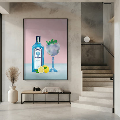 Wandbild Gin Cocktail