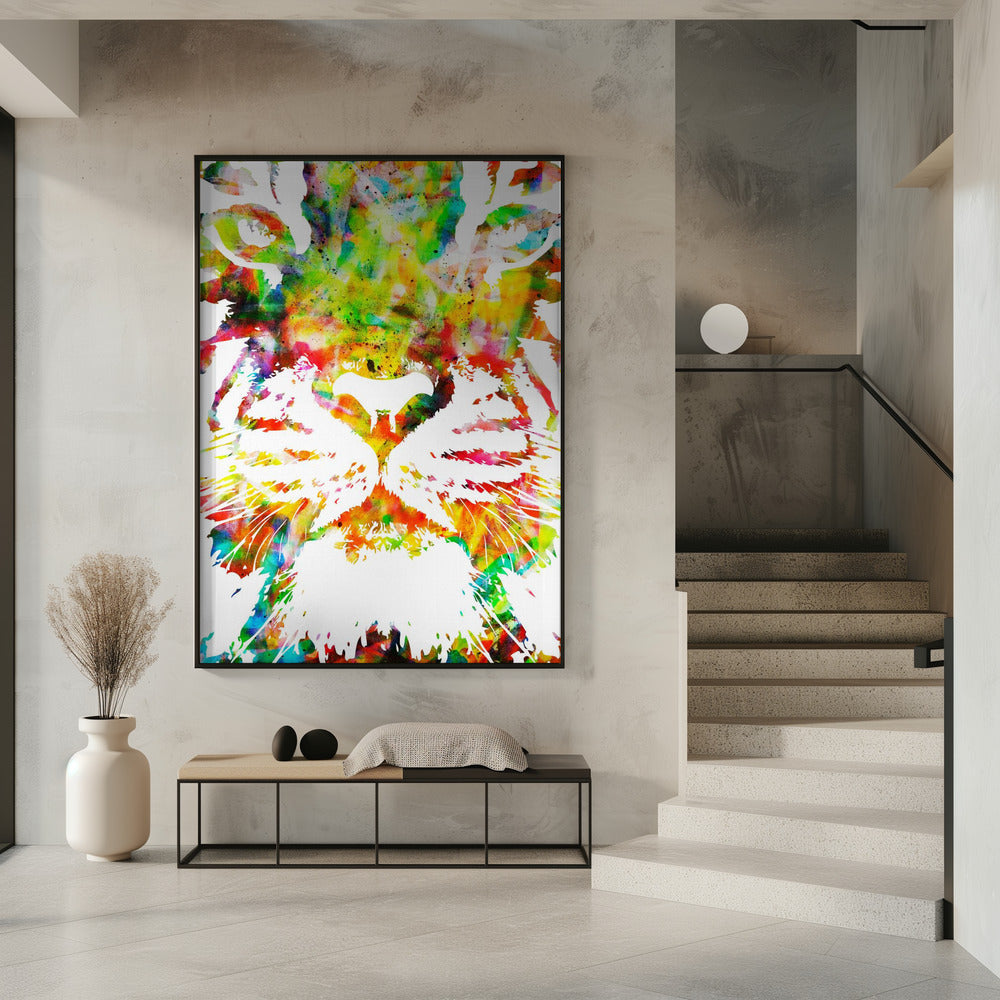 Wandbild Tiger 02