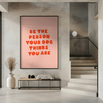 Wall art Typography for Dog Lovers