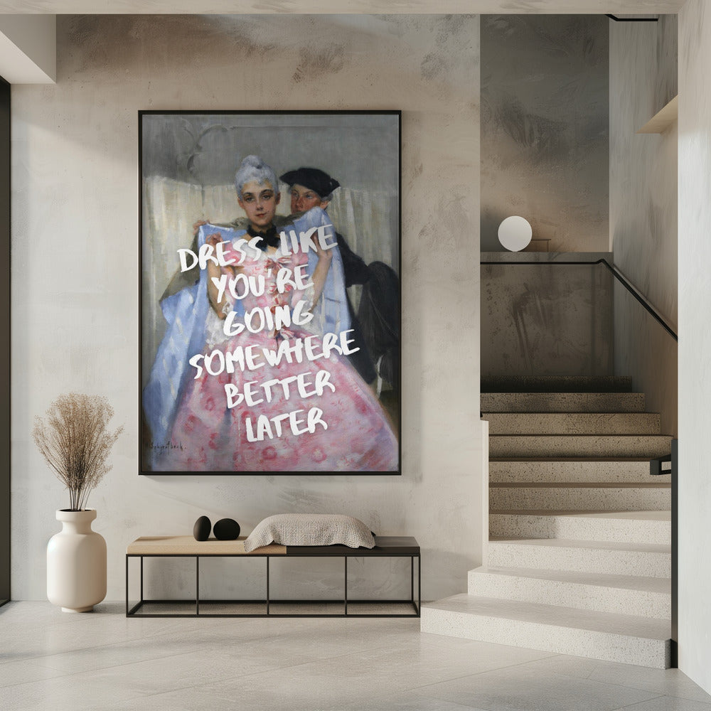 Wandbild „Erfolgskleid“