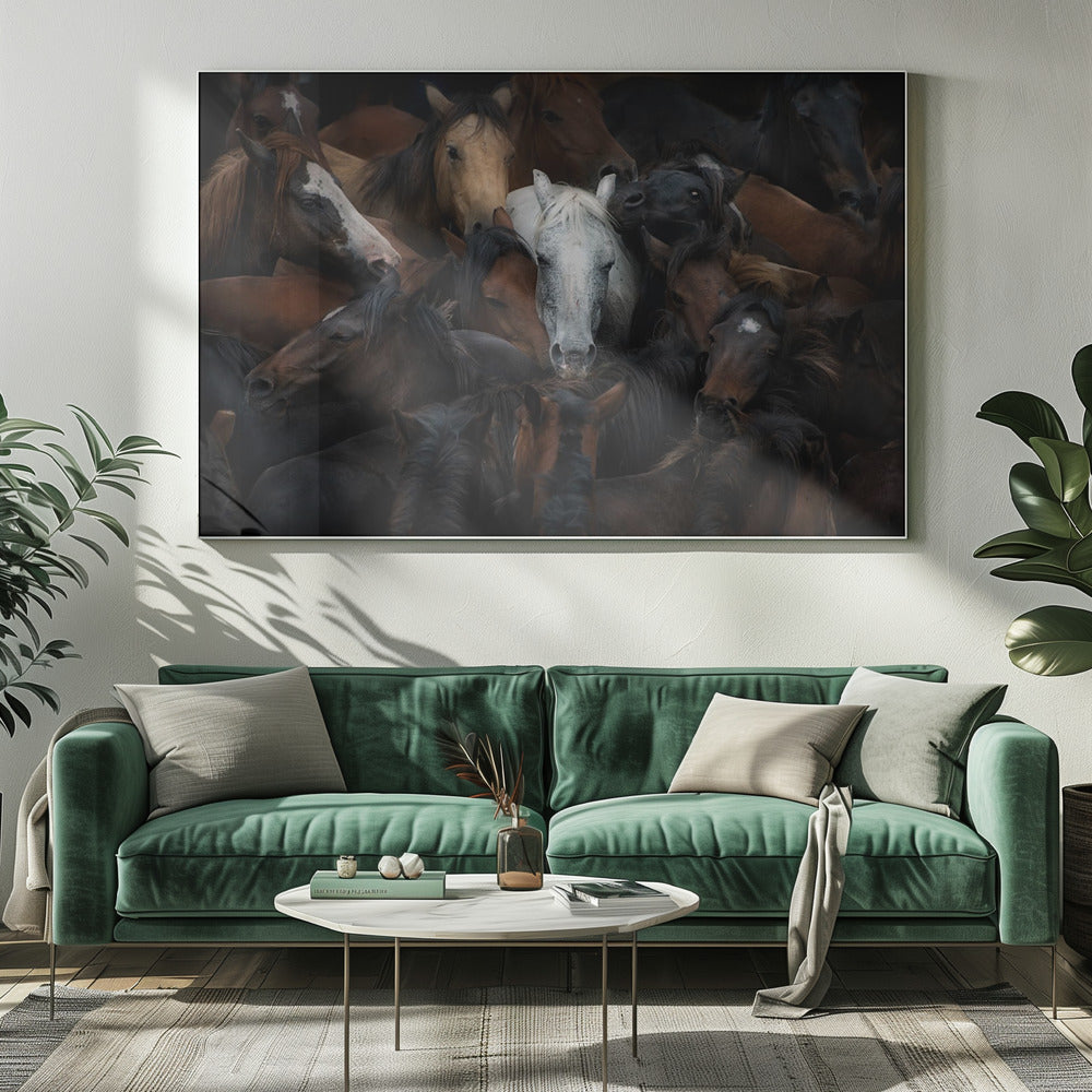Wall art: The White Horse