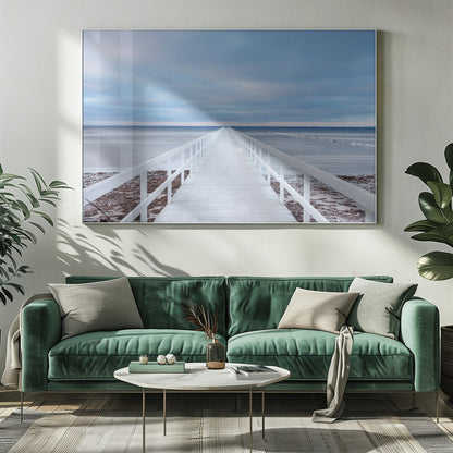 Wandbild Die Brücke
