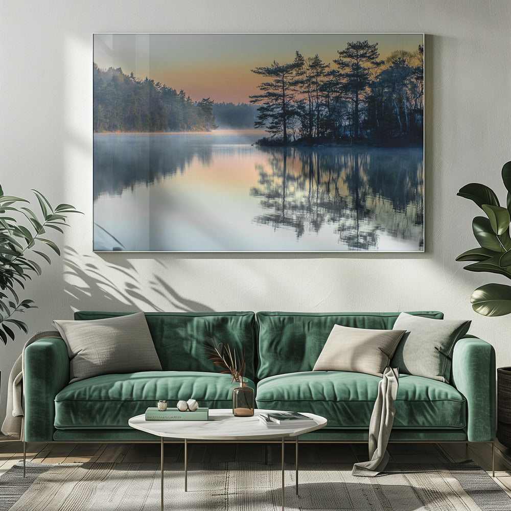 Wandkunst Bevor die Leute aufwachen