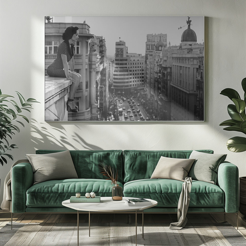 Wandbild Mad Madrid