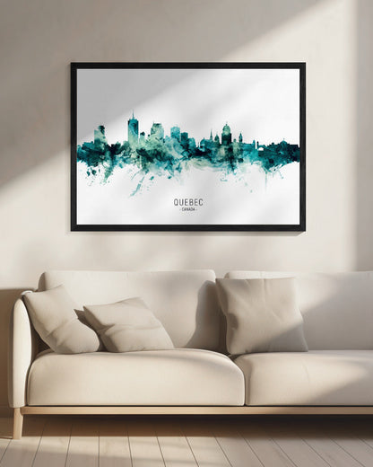Wandbilder Quebec Kanada Skyline