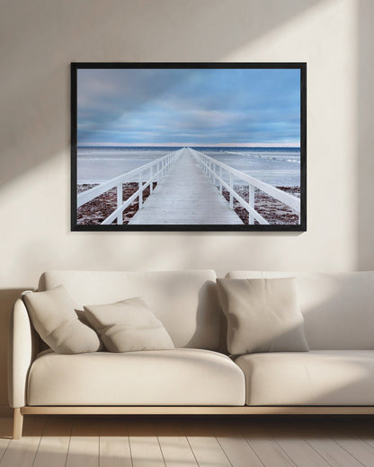 Wandbild Die Brücke
