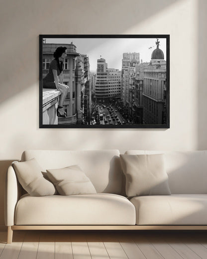 Wandbild Mad Madrid