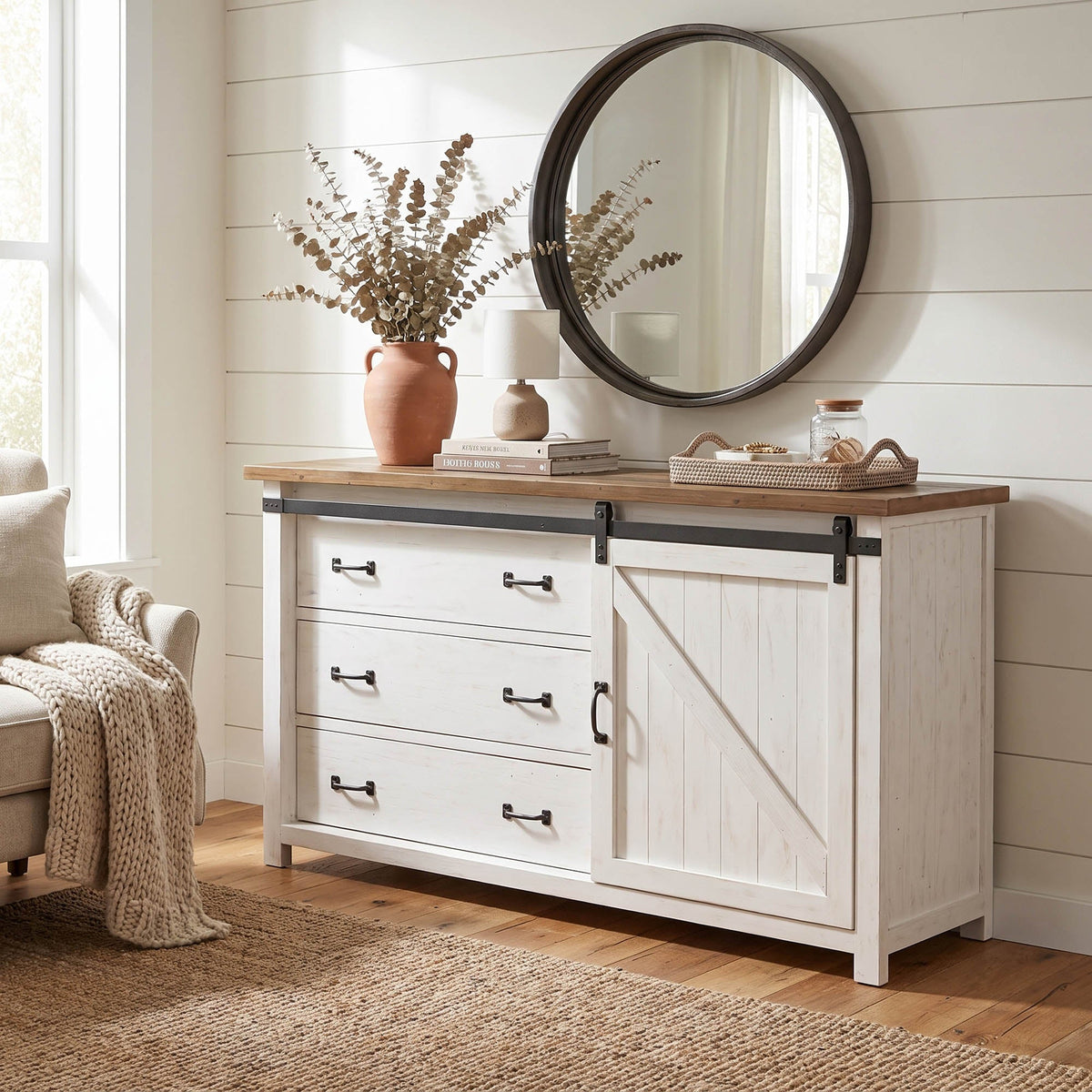 Preston Dresser with 1 Door