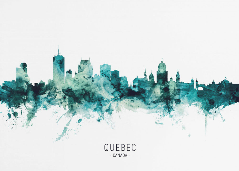 Wandbilder Quebec Kanada Skyline