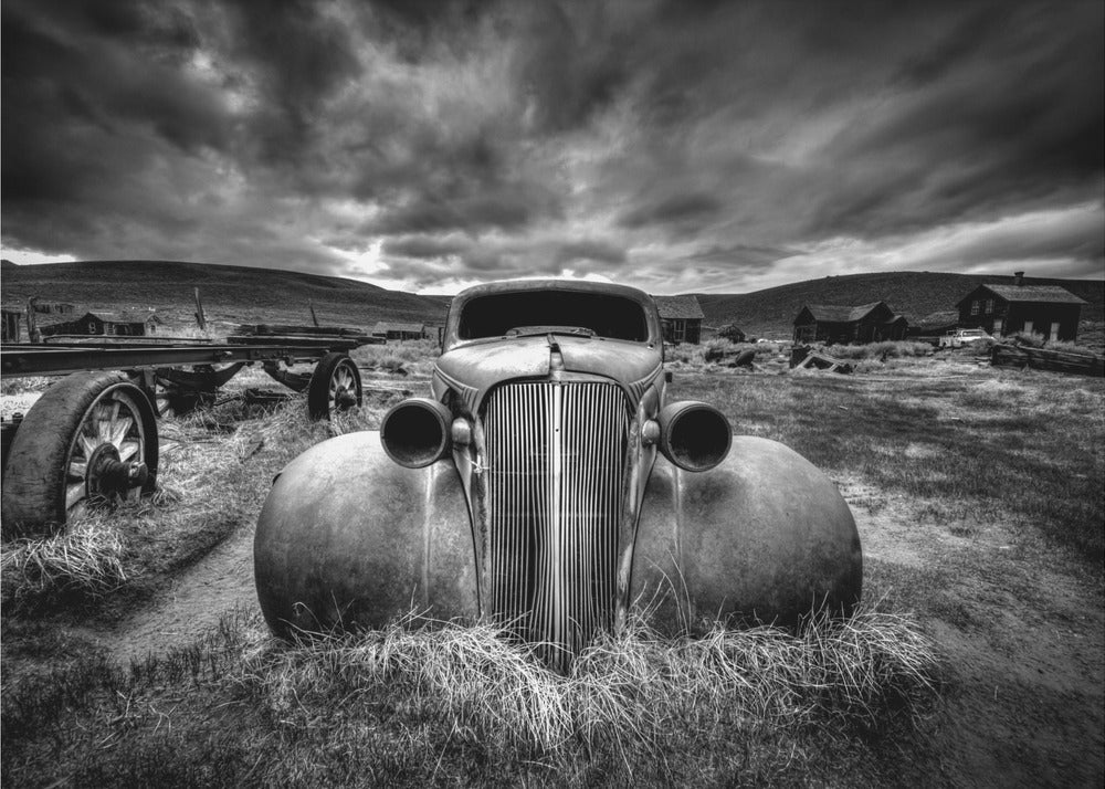 Wandkunst Zu alt zum Autofahren