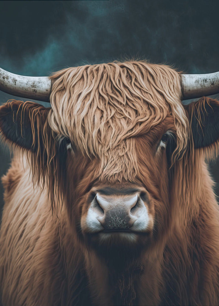 Wandbild Highland Cattle