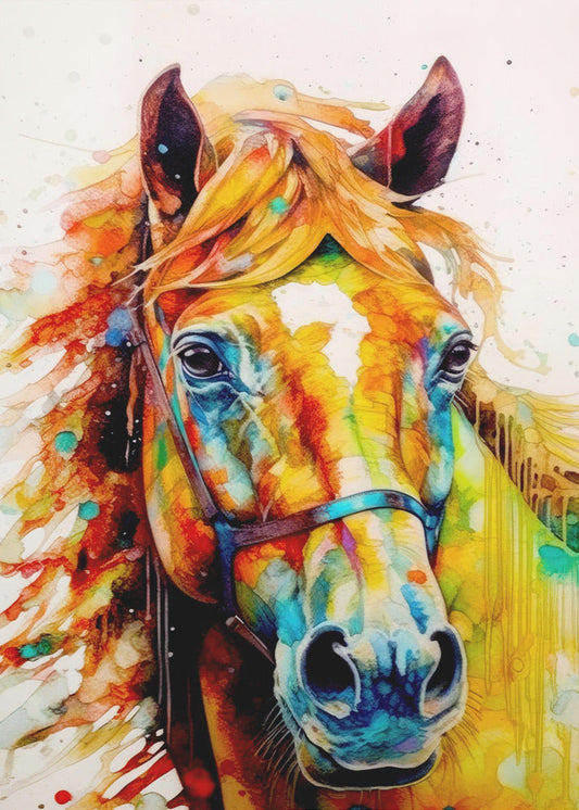 Aquarell-Pferd (10)