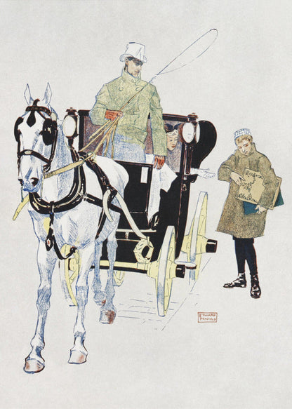 Wall art Vintage Carriage (1893)