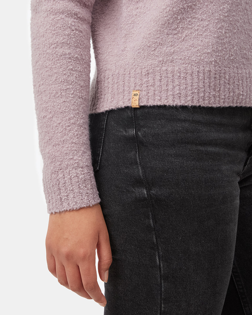Highline Fuzzy Crew-Pullover