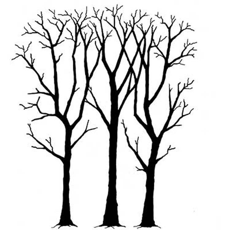 Lavinia Stamp - Spring Trees