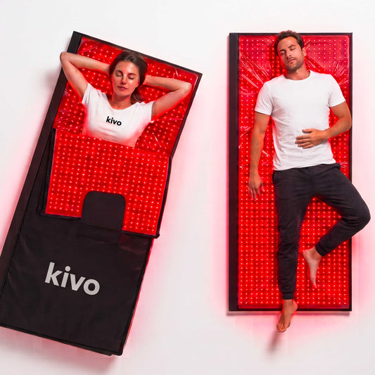 Kivo LightBag™ - Red Light Sleeping Bag + 2 Mat System