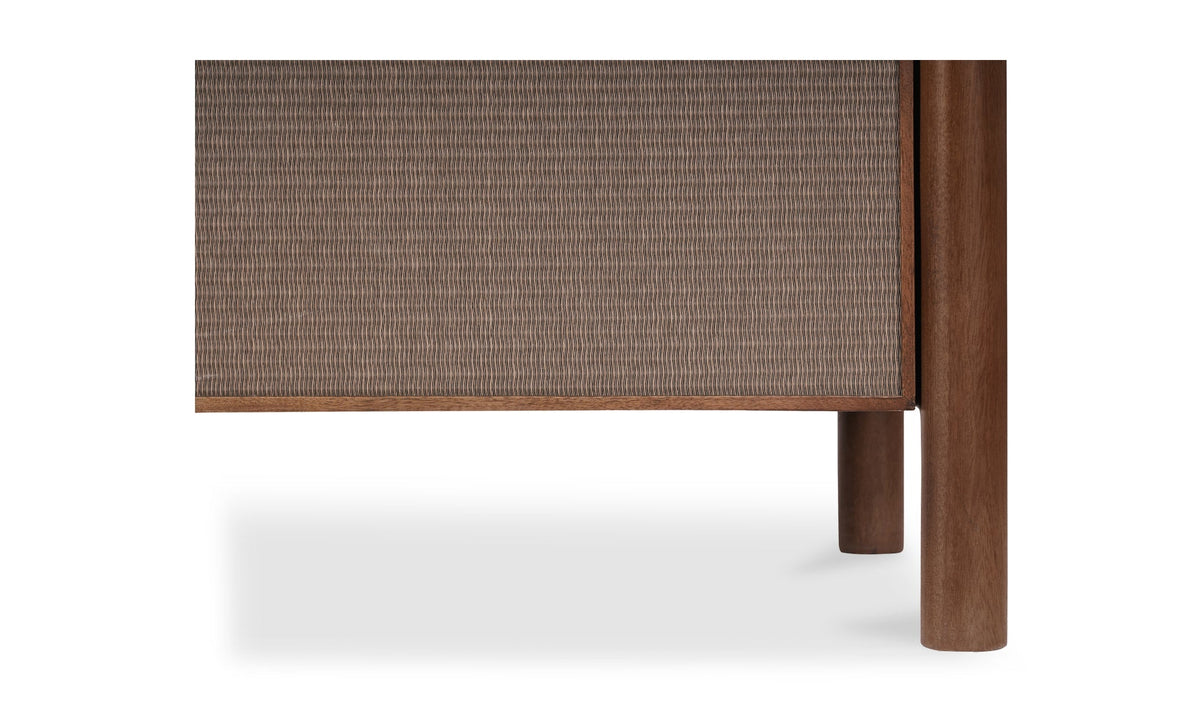 Reiko 6 Drawer Dresser Warm Brown