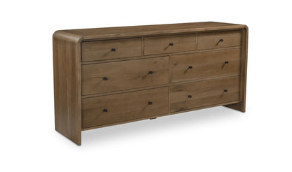 Rhodes 7 Drawer Dresser Oak