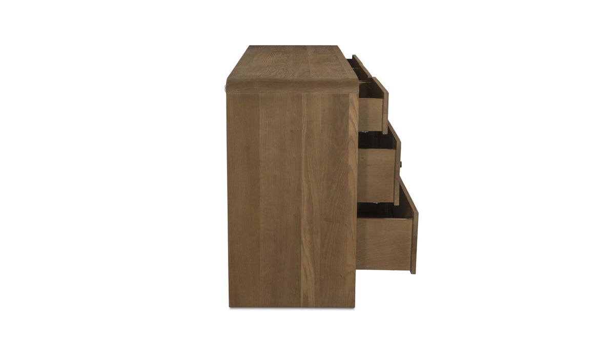 Rhodes 7 Drawer Dresser Oak
