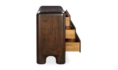 Riordan 6 Drawer Dresser Dark Brown
