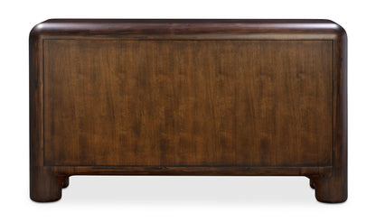 Riordan 6 Drawer Dresser Dark Brown