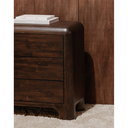 Riordan 6 Drawer Dresser Dark Brown
