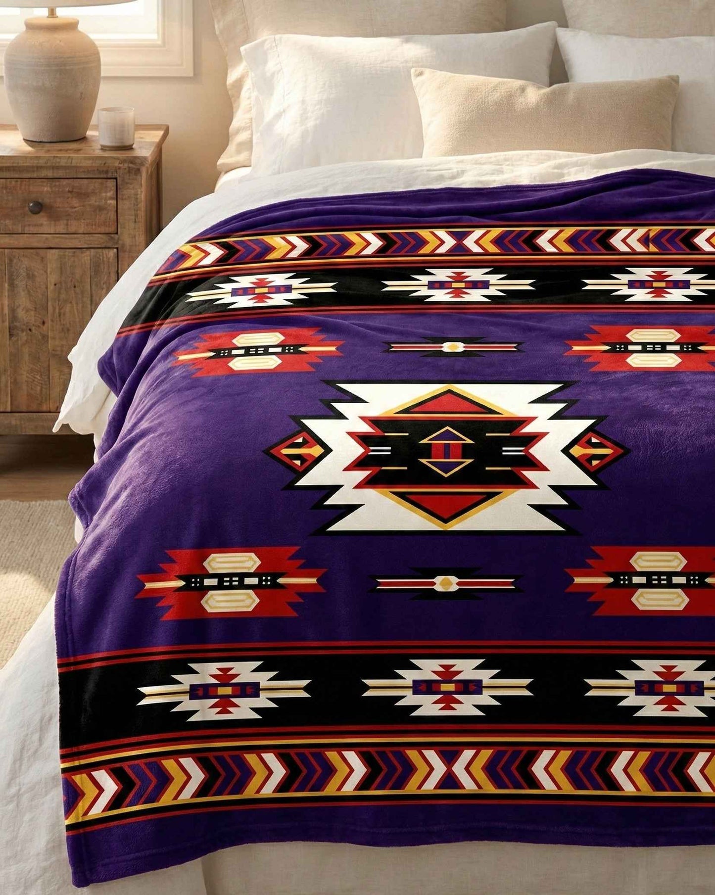 ULTRA SOFT LUXURY PLUSH BLANKET (purple)