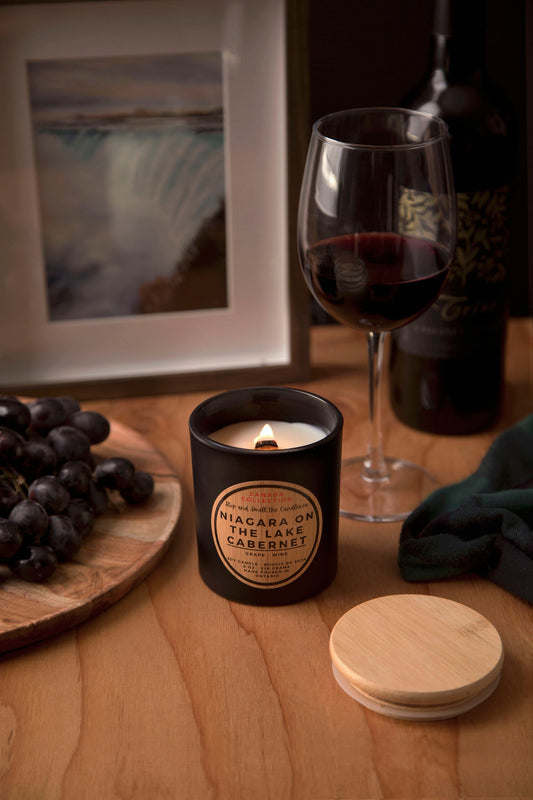 Niagara on the Lake Cabernet: Holzdochtkerze