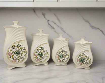 4pc Canister Set Sapphire