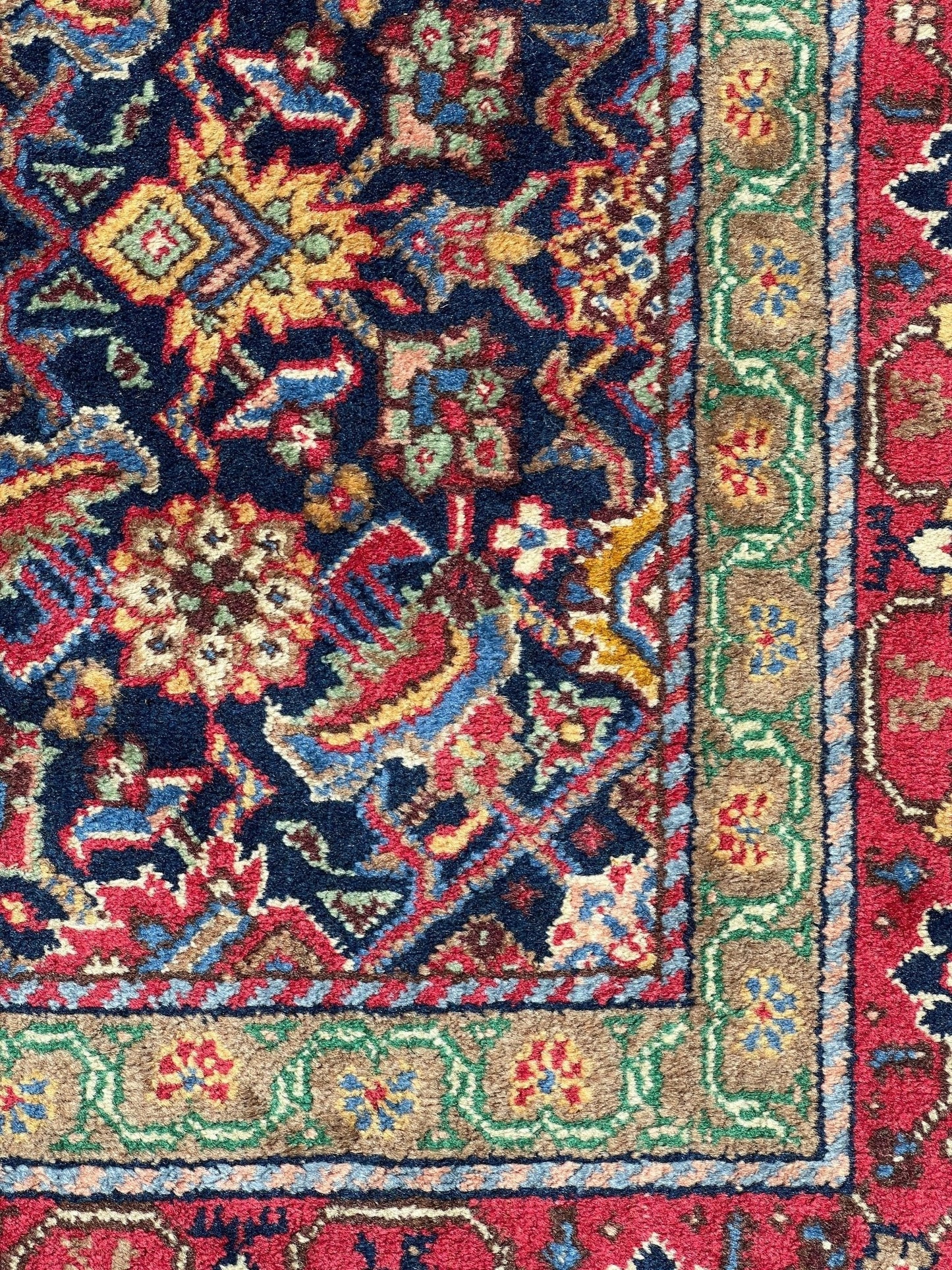 Romanian Tabriz Rug | 7' 4" x 10' 10"