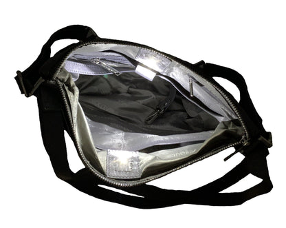 Sac à dos en suède brun, transformable, Josée