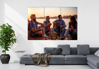 Geteilte Leinwandbilder 3-teilig Bild geteilt 137 x 91 cm