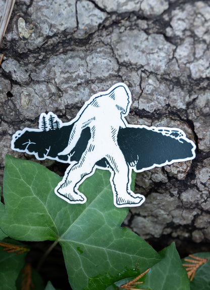 SASQUATCH VAN ISLE Eco Vinyl Stickers
