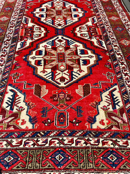 Shirin | 5' 3" x 8' 6" | Vintage Persian Meshkin Rug