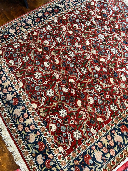 Signed Hereke rug|7’1”x4’8”