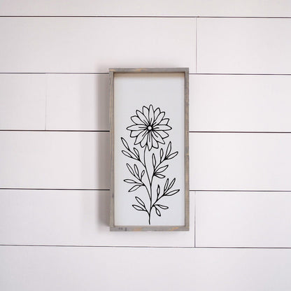 Sonnenblumen Holzschild
