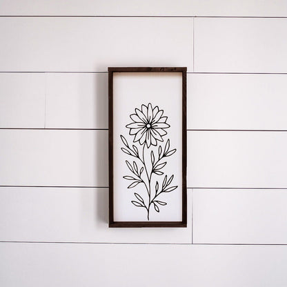 Sonnenblumen Holzschild