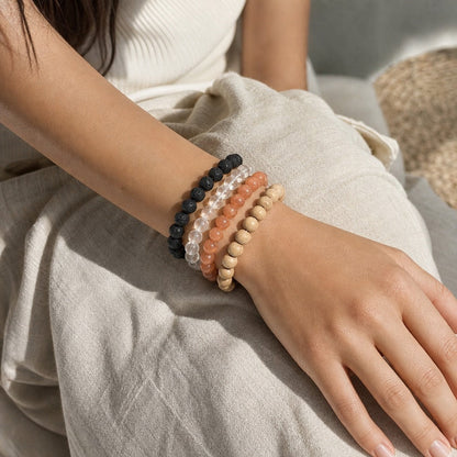 Sunstone Round Bracelet