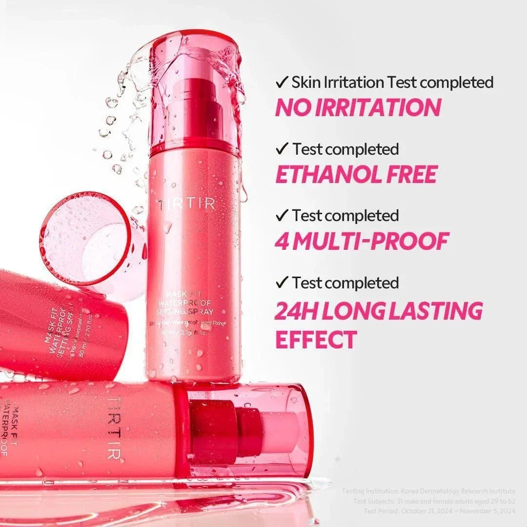 TIRTIR Mask Fit Waterproof Setting Spray 80g