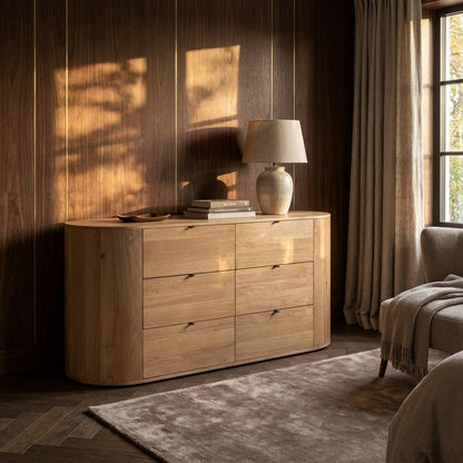 Colin Top-Grain Leather Bed with Matching Nightstand and Dresser
