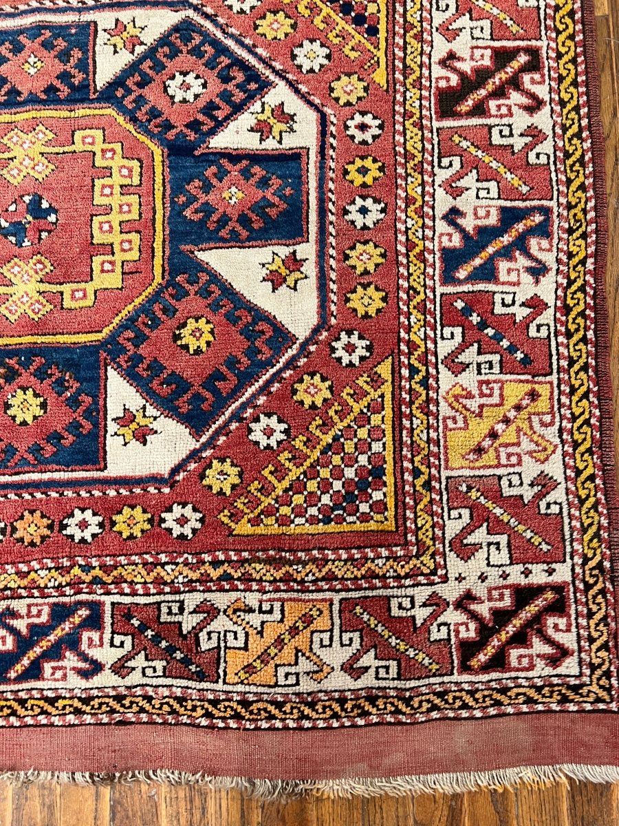 Turkish Ezine Rug | 4' 8" x 5' 11"