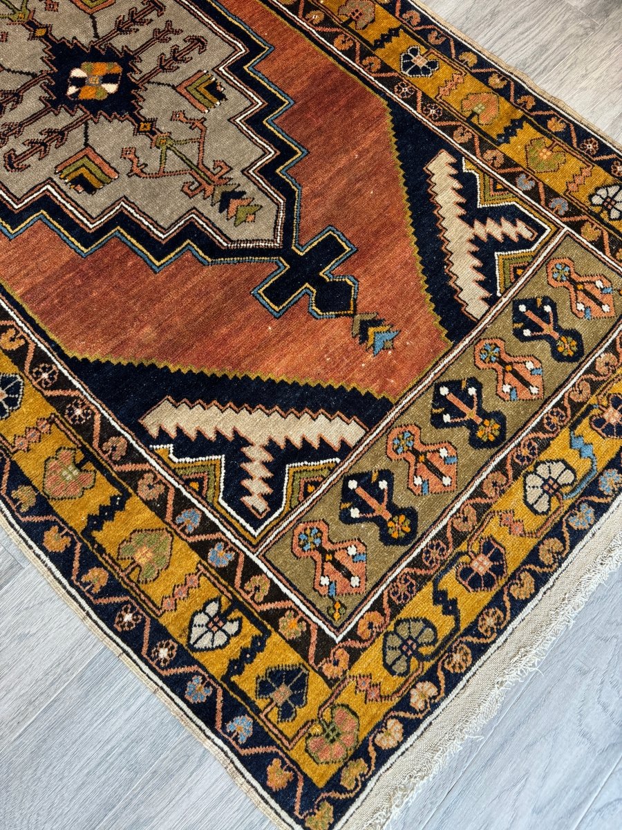 Turkish Yahyali Rug | 3' 3" x 6' 3"