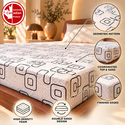 UltraFlex® DIVINE – Double-Sided High-Density Foam Mattress Made in Canada
