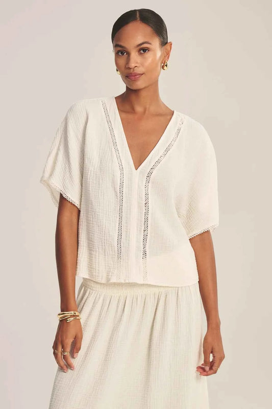 Verna Cotton Gauze Top