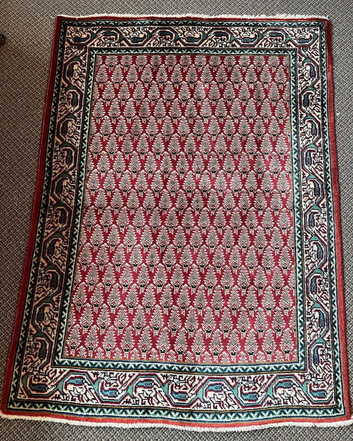 Vintage Tabriz Rug | 5' x 3"
