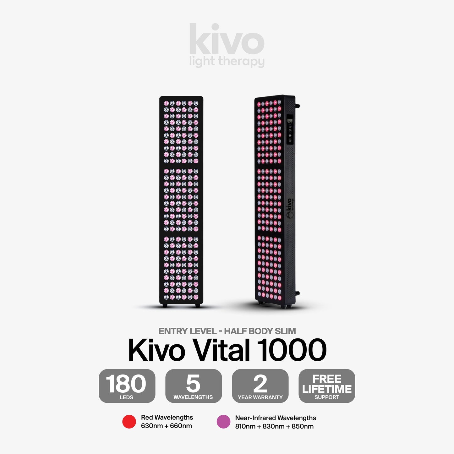 Kivo THREE Vital Bundle: 2 x THREE Vital Series & FREE Easel Stand